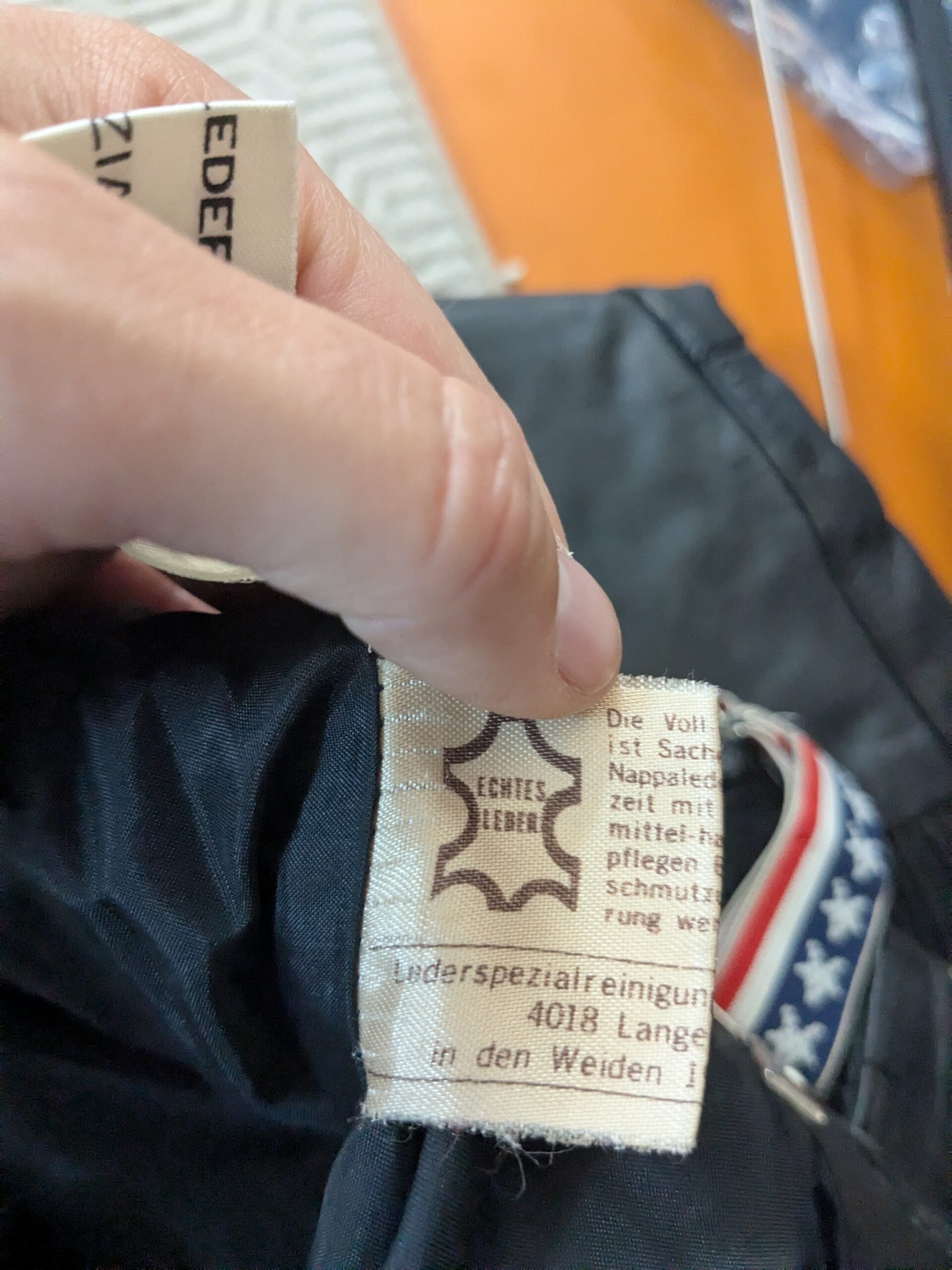Josef Wormland skórzane spodnie motocyklowe z szelkami rozm. M/L - obrazek 5