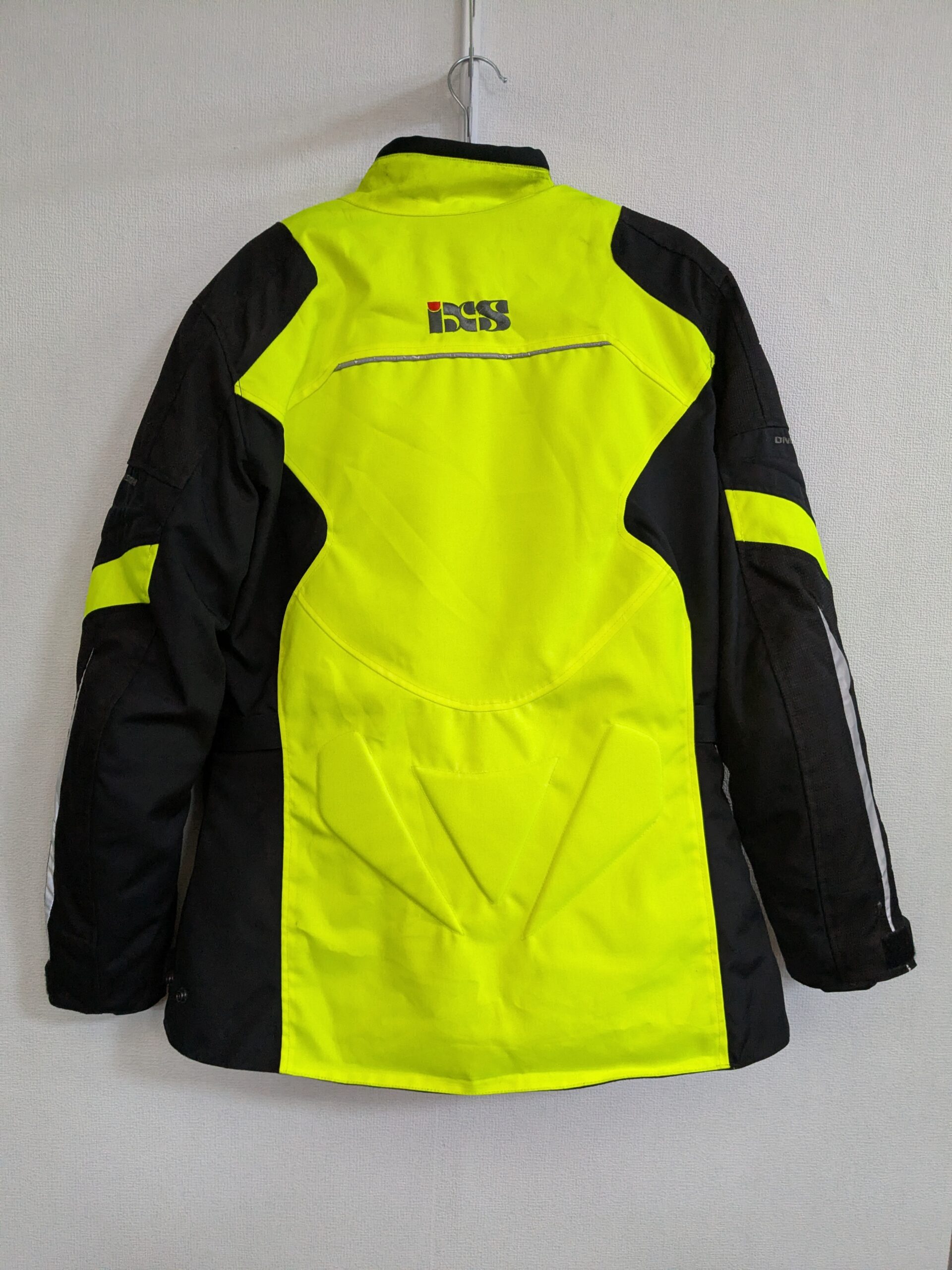 Kurtka motocyklowa IXS DXL neon żółta + podpinka + ochraniacze - obrazek 9